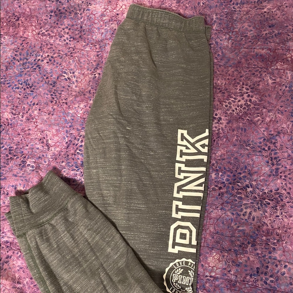 🌫Gray PINK joggers